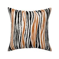 Black Forest Stripes terracotta - M