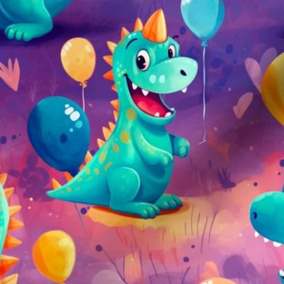 Birthday Dinosaurs 