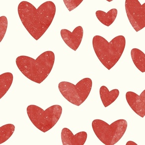 lovecore valentine love heart hearts romance poppy red white