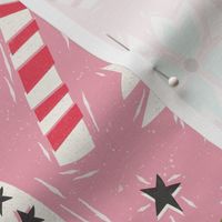 Christmas Cheer - Pink Large