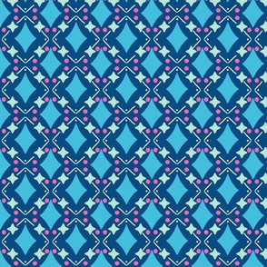 Midnight Diamond fantasy pattern abstract