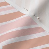 Herringbone Hues of Pastel M+M Peachy Pink by Friztin