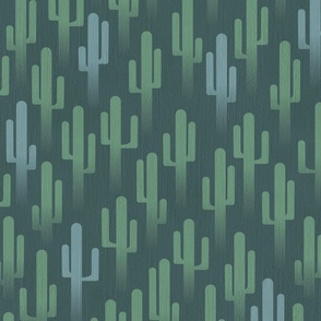 Saguaro Cactus in Dusty Green