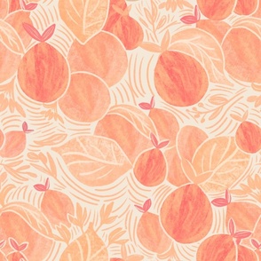 Pantone Peach Fuzz Plethora - Millions of Peaches