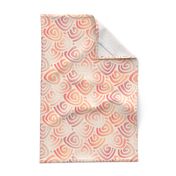 Peach Fuzz Hug Seamless Repeat Medium Motif