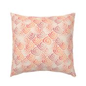 Peach Fuzz Hug Seamless Repeat Medium Motif