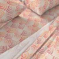 Peach Fuzz Hug Seamless Repeat Medium Motif