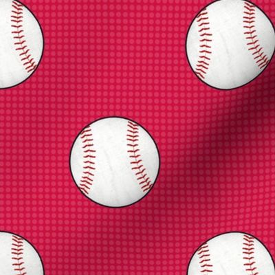 Large Scale Team Spirit Baseball in Atlanta Braves Red