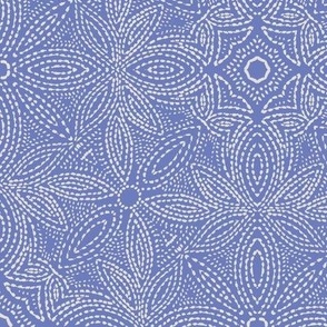 batik markings -blue