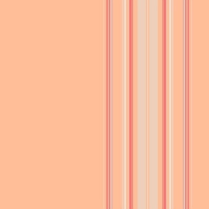 plethora peachy stripes