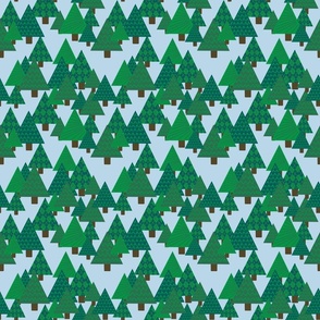 Forest of triangle trees