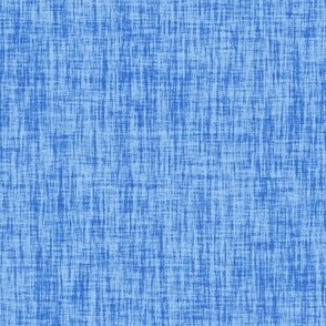 Woven Linen Texture in Shades of Cornflower Blue