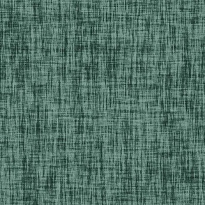 Woven Linen Texture in Shades of Pine Green