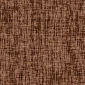 Woven Linen Texture in Shades of Cinnamon Brown