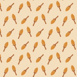 Scattered Acorns [ivory] medium