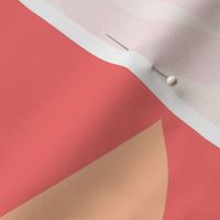 Modern Shapes - Jumbo - Georgia Peach