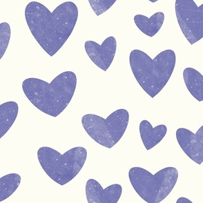 lovecore valentine love heart hearts romance white violet Very Peri 