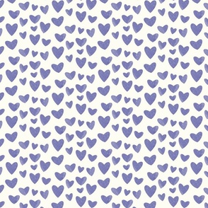 (small) lovecore valentine love heart hearts romance white purple Very Peri 