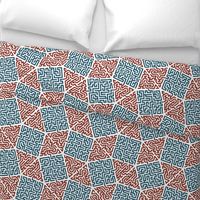 Tessellated Maze Block Print