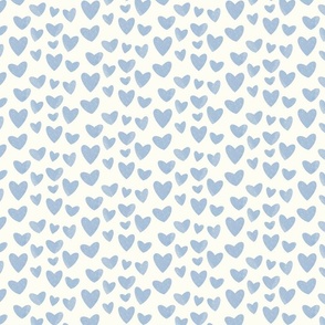 (small) lovecore valentine love heart hearts romance white blue Cerulean