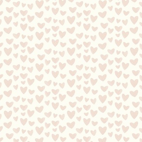 (small) lovecore valentine love heart hearts romance white nude pink Blush