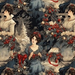 Victorian Christmas Paper