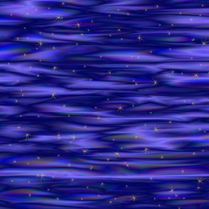 midnight sky with stars (screen)