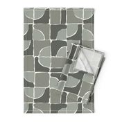 Painted squares_abstract_Large_Olive green