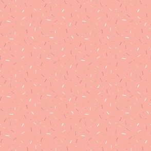 Peachy Birthday Sprinkles (medium scale) 