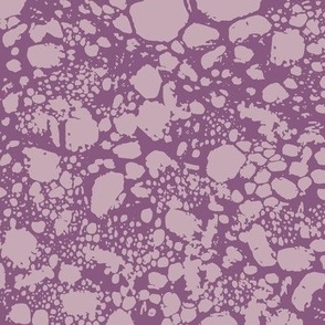 Abstract Animal Print Snakeskin - Muted Purple 