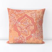 Peach Fuzz Jaipur  Boho Floral mashup by Jac Slade