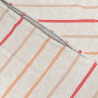 M-FLORAL PATH-8K-peach fuzz peachy pantone 2024 candy stripe vertical stripe on cream textured background