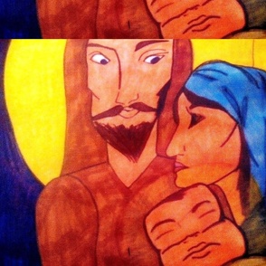 Mary Joseph & Baby Jesus 