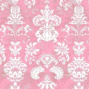 antiqued pink colonial
