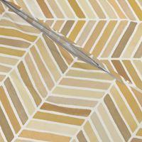 Watercolor Chevron Bryan Ochre Williamsburg Small 