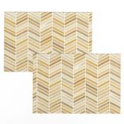 Watercolor Chevron Bryan Ochre Williamsburg Small 