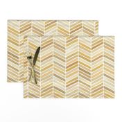 Watercolor Chevron Bryan Ochre Williamsburg Small 