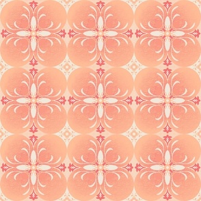 Peach Fuzz Glow (tile pattern) large scale