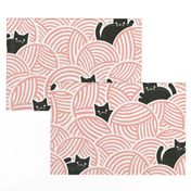 L - Yarn Cats Pink