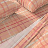 Peach Fuzz Gingham - Pantone 2024