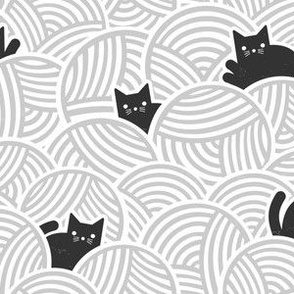 XS - Yarn Cats Gray