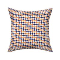 Small Scale Team Spirit Football Houndstooth in Phoenix Suns Purple and Orange