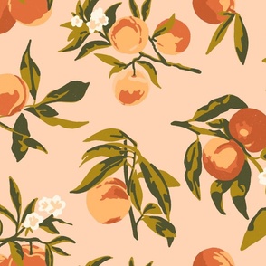 Peachy keen blush - large