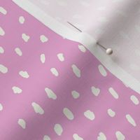 (M) Minimal Playful Scandinavian Dots Pastel Pink