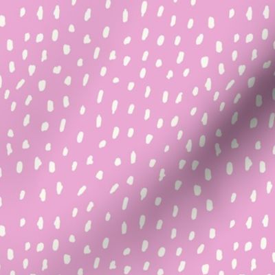 (M) Minimal Playful Scandinavian Dots Pastel Pink