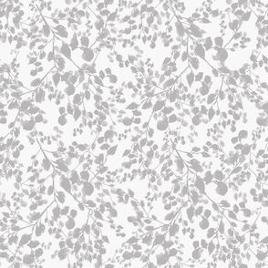 Gray Nursery Wallpaper Baby Fabric Neutral Small Scale