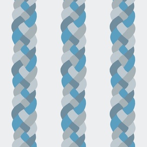 Welcoming blue braid