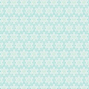 Snowflake Lace    -aqua1