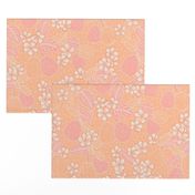 pears and blossom in Peach fuzz large scale