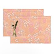 pears and blossom in Peach fuzz large scale